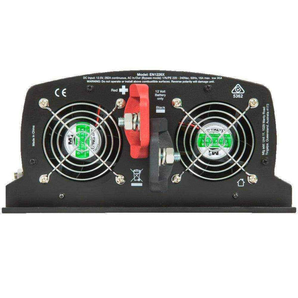 Enerdrive 2600W 12v True Sine Wave Inverter with Built in RCD - Everything Caravans