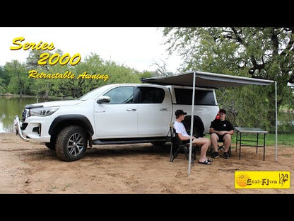 Eezi-Awn Series 2000 Alloy Case Awning Grey