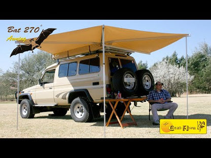 Eezi-Awn Bat 270 Awning Freestanding Left Side Mount Grey - Black Friday Sale